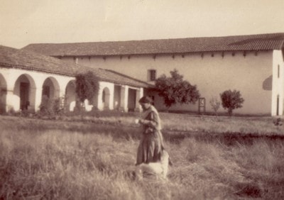 Madonna at Mission San Juan Capistrano