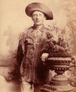 Carl Ahrens in the Dakota Territory in the late 1870s
