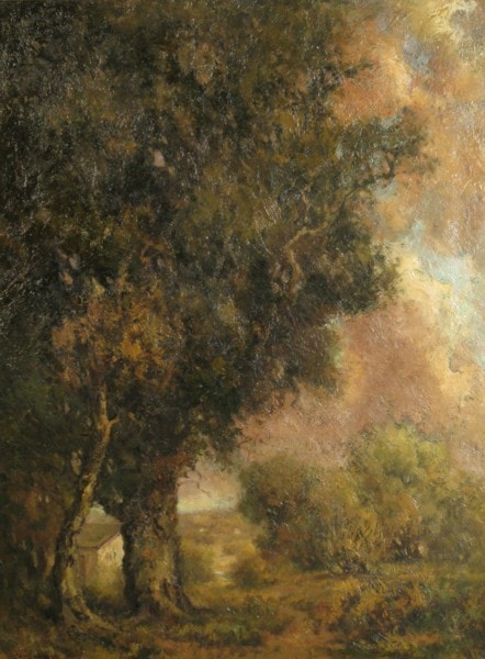 The Valley — oil on canvas by Carl Ahrens, c. 1910, City of Toronto, Museum Services, Spadina Museum