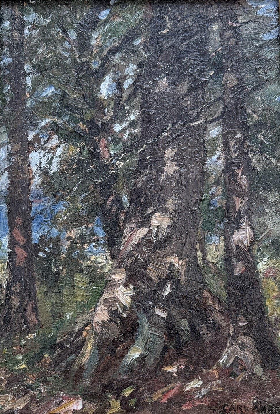 Leith Woods by Carl Ahrens after restoration